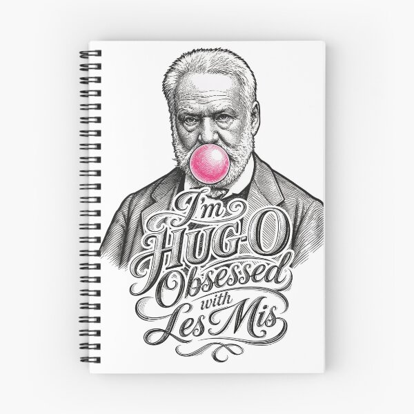 Item preview, Wall Art - Postcard - Hug-O Obsessed: Bubblegum Les Mis designed and sold by ForeverPrintsOK.
