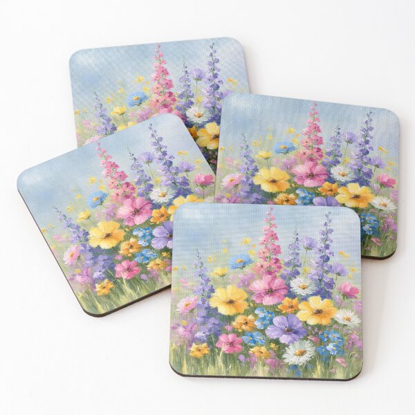Item preview, Bright Pastel Spring wildflowers designed and sold by dcrc.