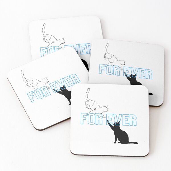 Item preview, Forever Cats Yin Yang  designed and sold by BelaDourada.