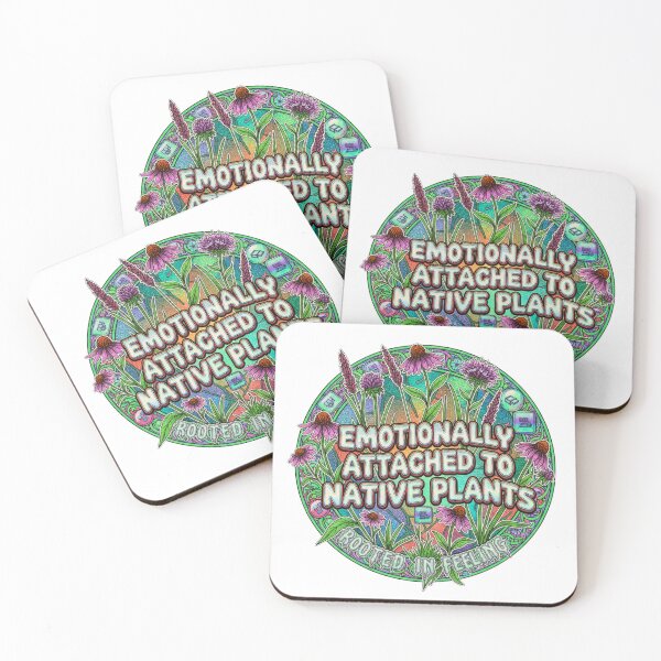Item preview, Emotionally Attached to Native Plants Vintage Prairie Flower Aesthetic designed and sold by FitEnvy.