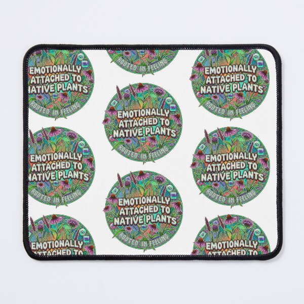 Item preview, Emotionally Attached to Native Plants Vintage Prairie Flower Aesthetic designed and sold by FitEnvy.