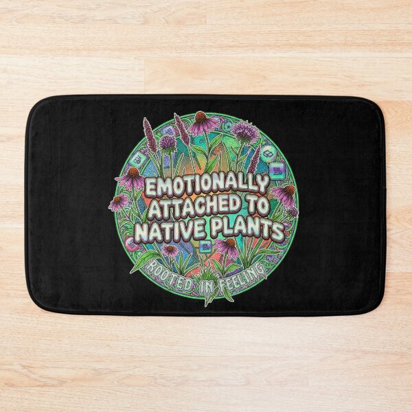 Item preview, Emotionally Attached to Native Plants Vintage Prairie Flower Aesthetic designed and sold by FitEnvy.
