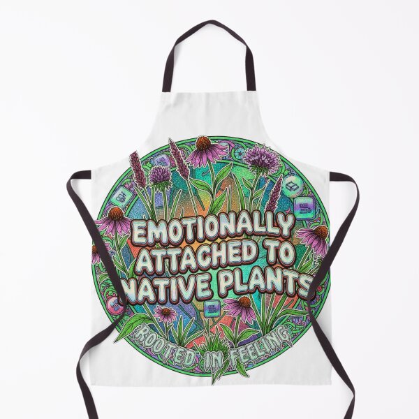 Item preview, Emotionally Attached to Native Plants Vintage Prairie Flower Aesthetic designed and sold by FitEnvy.