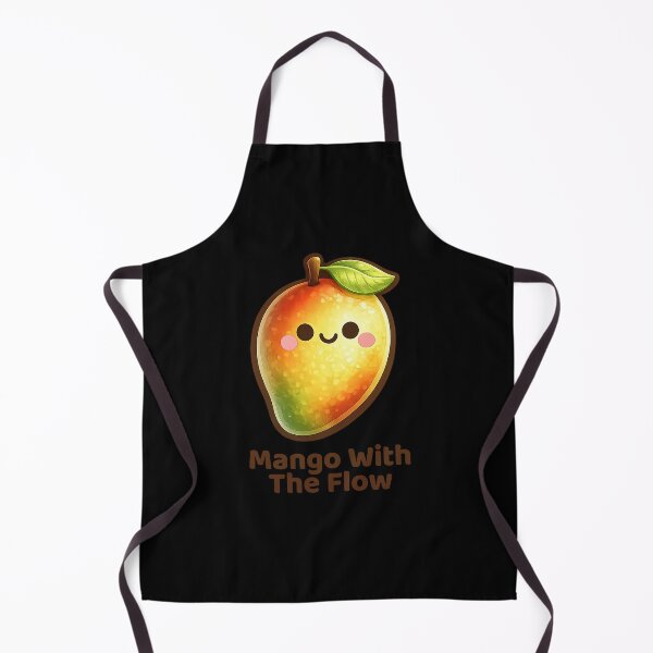 Item preview, Cute Mango — Mango With The Flow designed and sold by DreamMachine69.