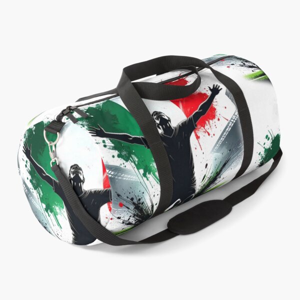 Item preview, Mexico Soccer Player Art — Mexican Football Flag Action Fan Print designed and sold by icemanphotos.