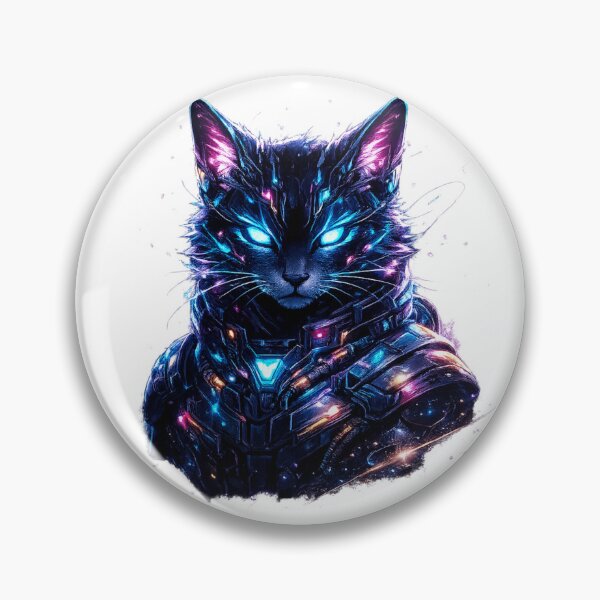 Item preview, Cyber Cat Guardian designed and sold by Mysthor-Designs.