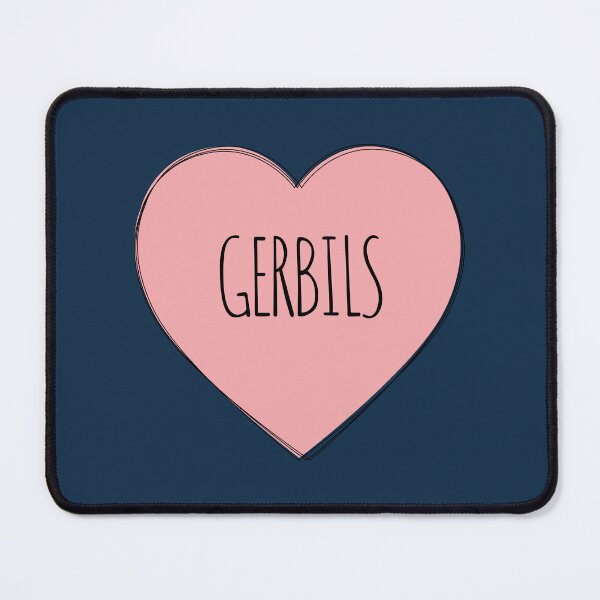 Item preview, I Love Gerbils Heart designed and sold by MaryAller.