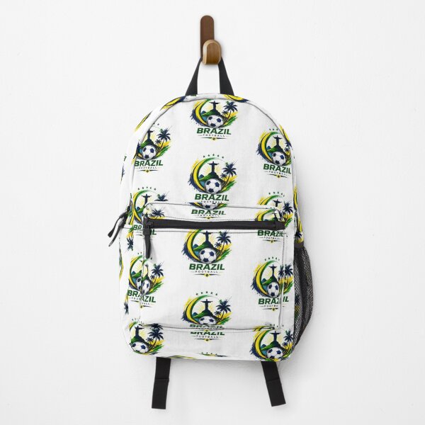 Item preview, Brazil Football Ultra Modern Minimal Color Blast Design designed and sold by TKOprintdesigns.