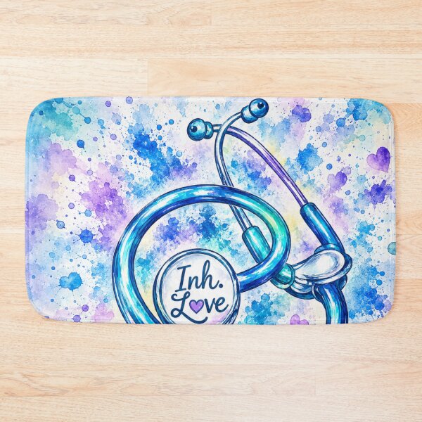 Artikelvorschau, Inh. Liebe | Aquarell Atemtherapeut Stethoskop entworfen und verkauft von CollectionsJEm.