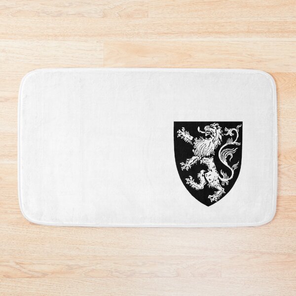 Item preview, White Lion Rampant - Medieval Heraldry designed and sold by Dungeon-Shop.
