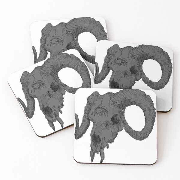 Item preview, SCAPEGOAT NIGHTMARE CHARCOAL  designed and sold by dusty raccoon.