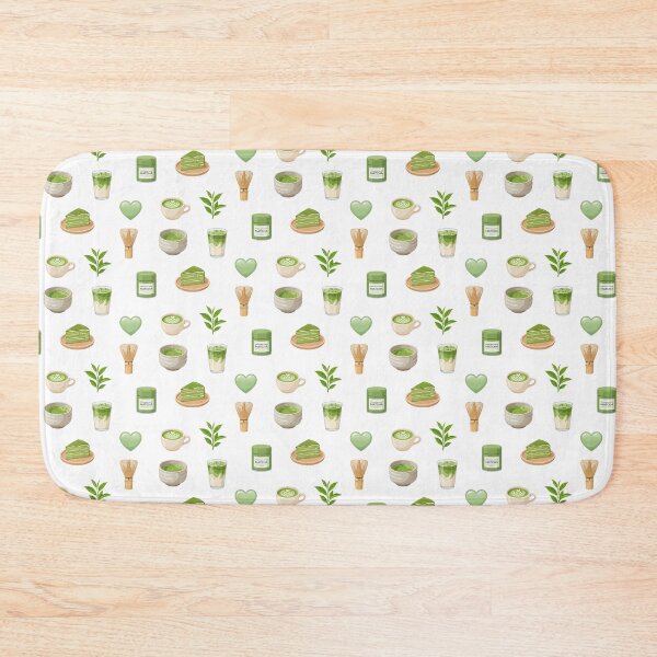 Item preview, Matcha Girlie Aesthetic Vibrant Green Cafe Culture Cozy Daily Ritual Art designed and sold by Osmose-Studio ⭐⭐⭐⭐⭐.