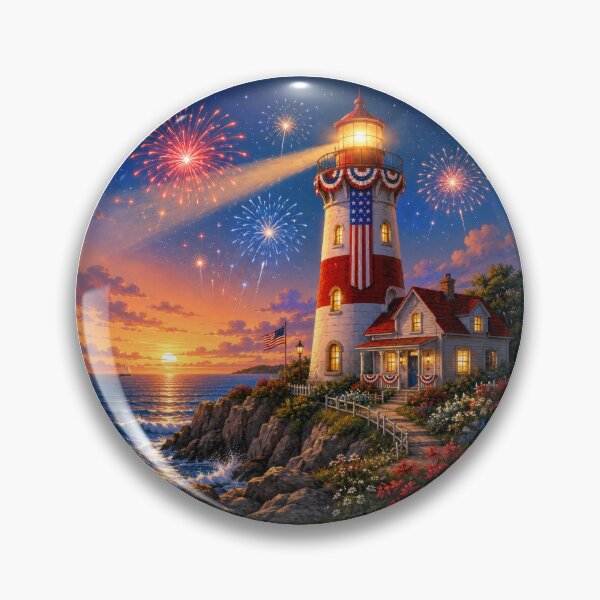 Item preview, Coastal 4th of July Scene designed and sold by jgvisualarts.