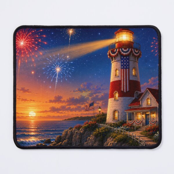 Item preview, Coastal 4th of July Scene designed and sold by jgvisualarts.