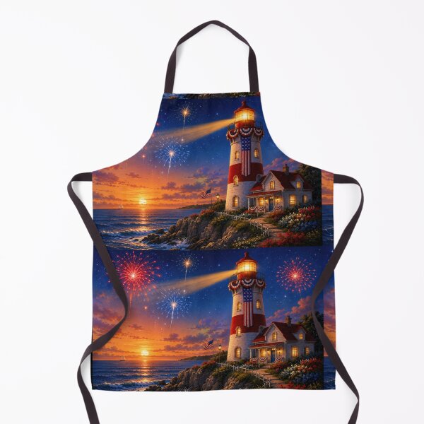 Item preview, Coastal 4th of July Scene designed and sold by jgvisualarts.