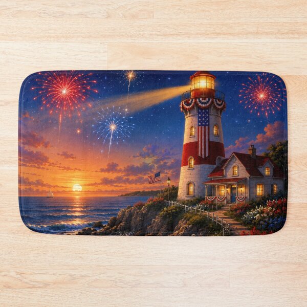Item preview, Coastal 4th of July Scene designed and sold by jgvisualarts.