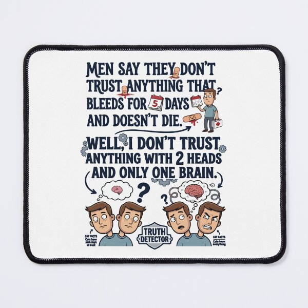 Item preview, Don't Trust Two Heads One Brain designed and sold by RamyGallery.
