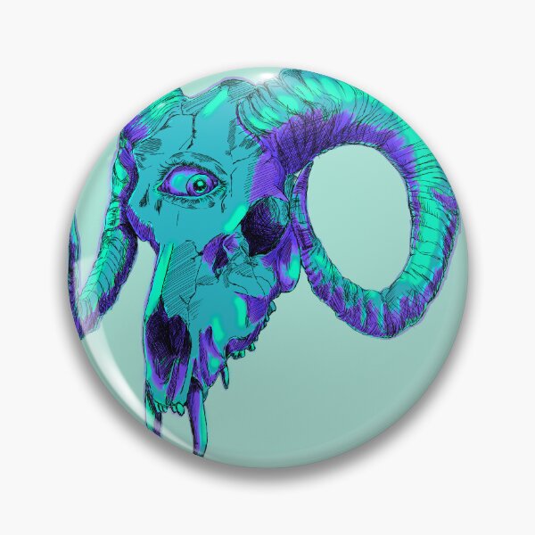 Item preview, SCAPEGOAT POSSESSED SAPPHIRE  designed and sold by dusty raccoon.