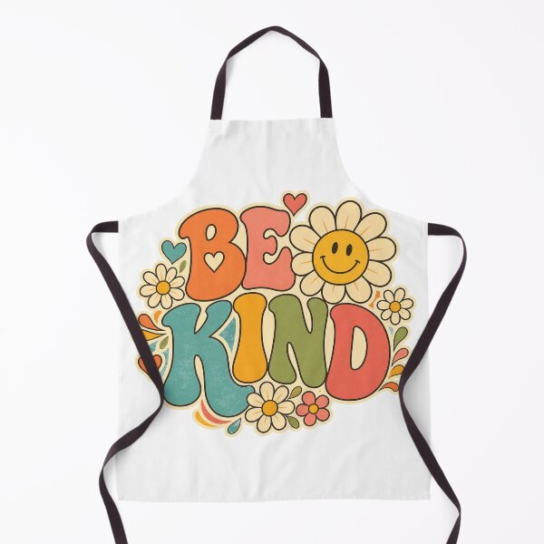 Item preview, Be Kind Retro Smiley Flower Groovy Design designed and sold by CatalystAI.