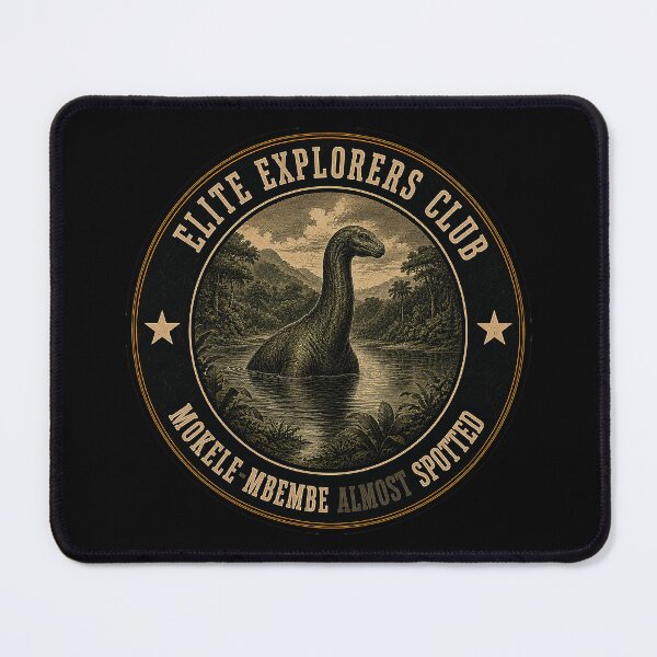 Item preview, Elite Explorers Club - Mokele Mbembe designed and sold by MetusArt.