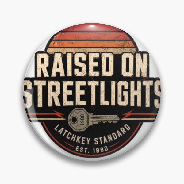 Item preview, Raised on Streetlights Retro Gen X designed and sold by Latchkey Standard.