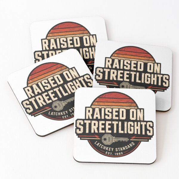 Item preview, Raised on Streetlights Retro Gen X designed and sold by Latchkey Standard.