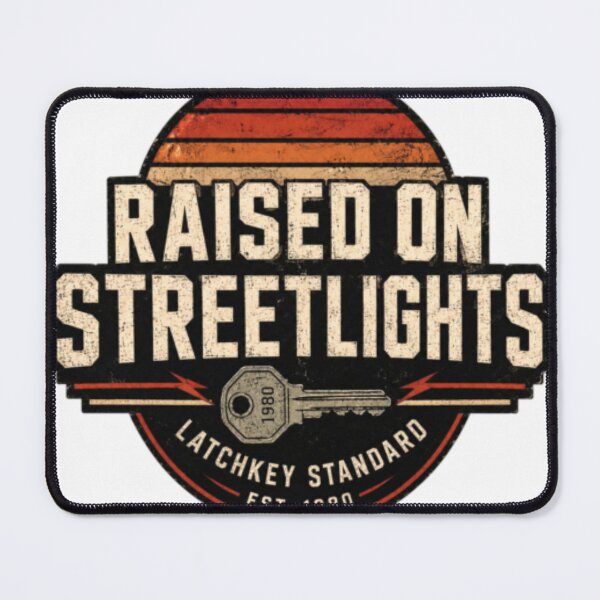Item preview, Raised on Streetlights Retro Gen X designed and sold by Latchkey Standard.