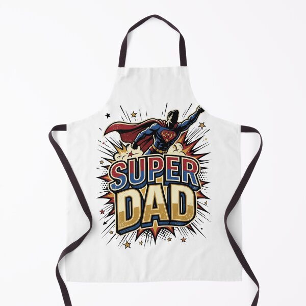 Item preview, Super Dad Retro Comic Flying Superhero designed and sold by PACS0011.