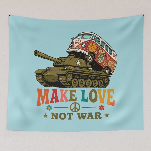 Item preview, Make Love Not War designed and sold by ps-tees.