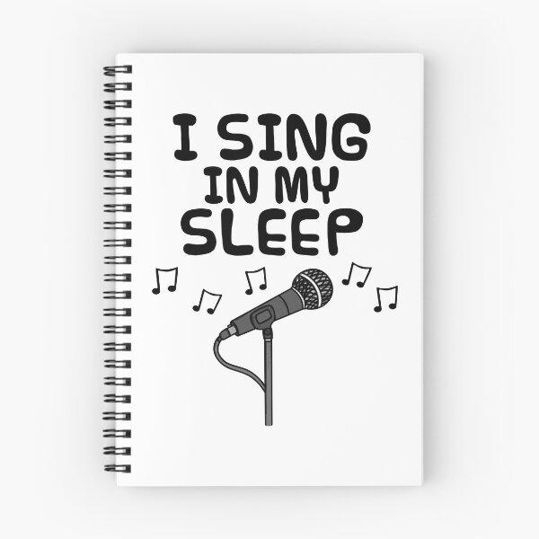 Item preview, I Sing In My Sleep, Singer Vocalist Musician Funny designed and sold by doodlerob.