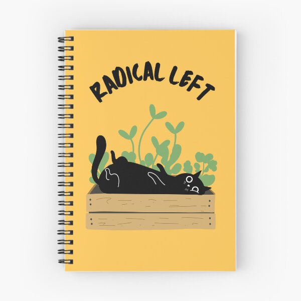Item preview, Radical Left Gardening Cat designed and sold by Volt Junkies.