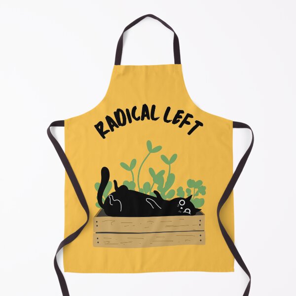Item preview, Radical Left Gardening Cat designed and sold by Volt Junkies.