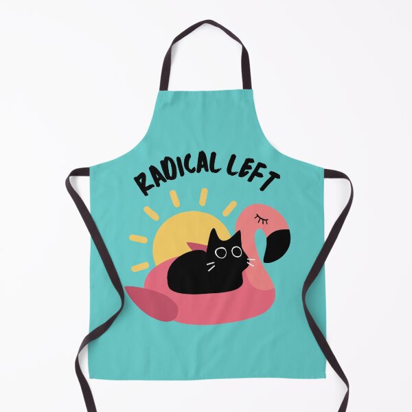 Item preview, Radical Left Pool Floatie Cat designed and sold by Volt Junkies.