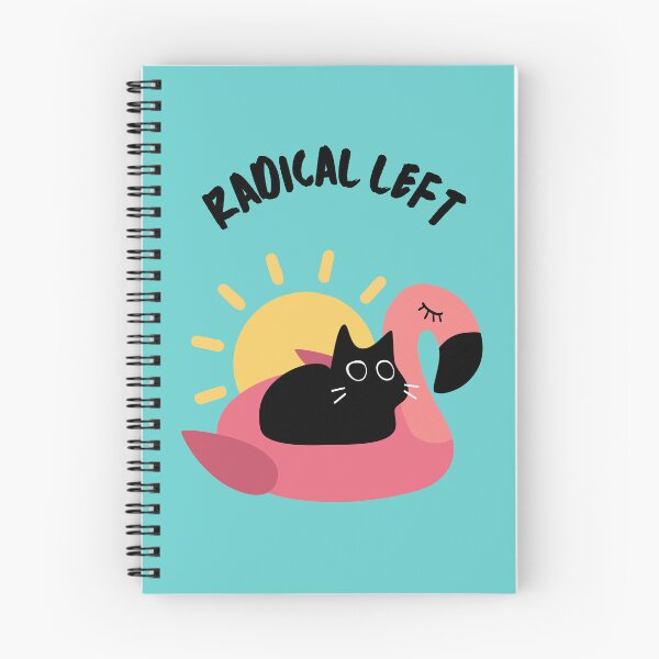 Item preview, Radical Left Pool Floatie Cat designed and sold by Volt Junkies.
