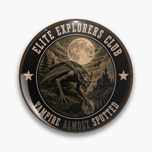 Item preview, Elite Explorers Club - Vampire designed and sold by MetusArt.
