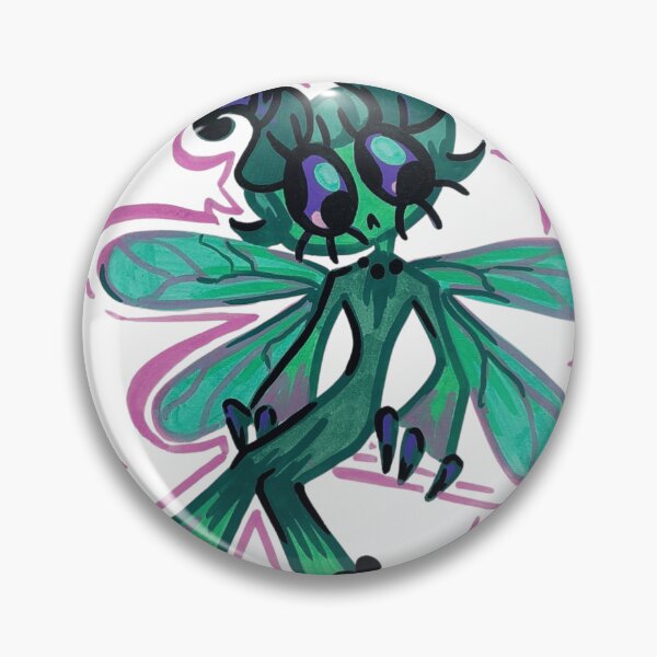 Item preview, Dark Fairy Creature Pastel Goth Dragonfly Monster Art designed and sold by Spooky-Fluffy.
