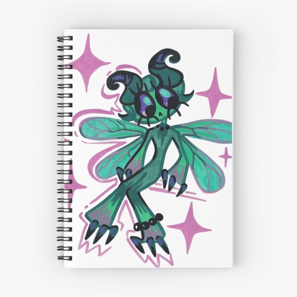 Item preview, Dark Fairy Creature Pastel Goth Dragonfly Monster Art designed and sold by Spooky-Fluffy.