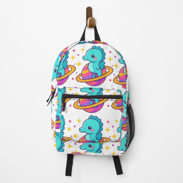 Item preview, Explore New Worlds Seahorse - Cute Space Sticker designed and sold by foryouandyours.