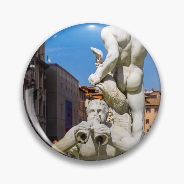 Item preview, Piazza Navona Fountain With Baroque Statues And Obelisk In Rome City Center designed and sold by Nmallia.