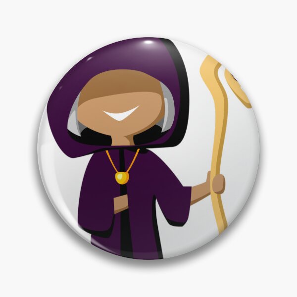 Item preview, Cute Wizard with Staff and Raven Illustration designed and sold by DailyDoodlesBySumbul.