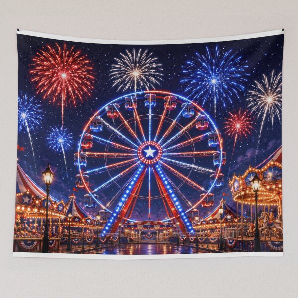 Item preview, 4th of July Carnival Night designed and sold by jgvisualarts.