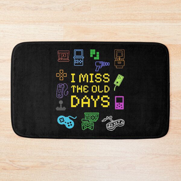 Item preview, I Miss The Old Days Retro Gaming Pixel Art designed and sold by DPL1993.