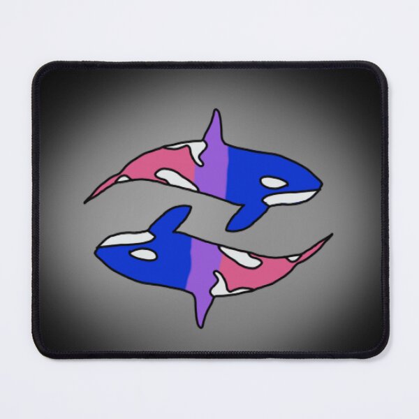Item preview, Pride orcas Bi! designed and sold by AncientDreamer.