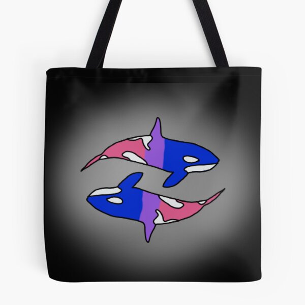 Item preview, Pride orcas Bi! designed and sold by AncientDreamer.
