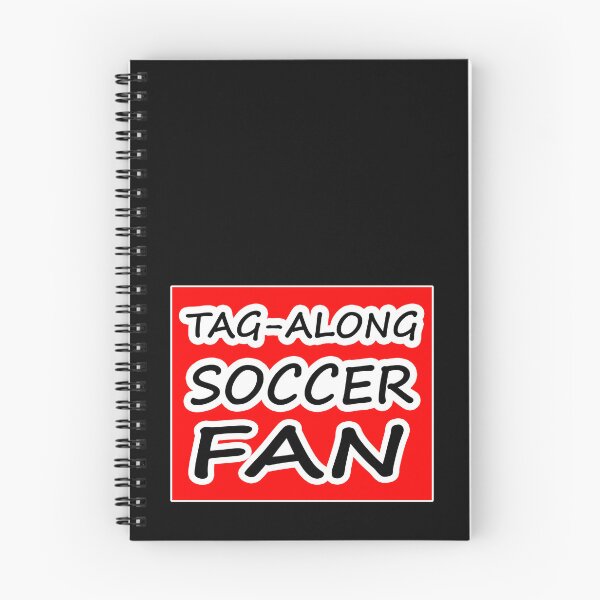 Item preview, Tag-Along Soccer Fan - Words on Red Background designed and sold by Beachy.