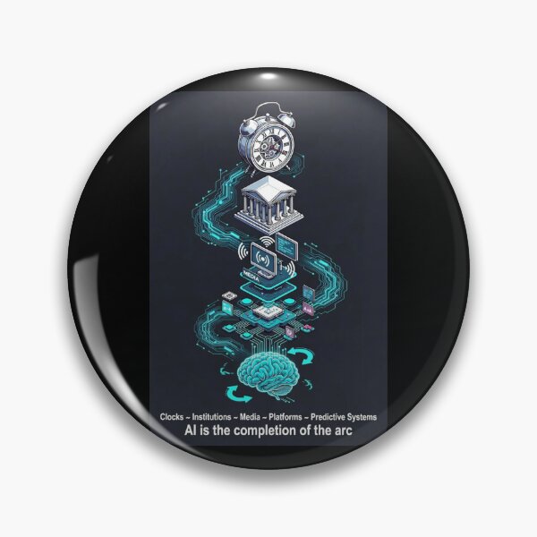 Item preview, From cycles to mechanical time to a predictive future designed and sold by Fractal_Psyience.