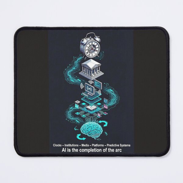 Item preview, From cycles to mechanical time to a predictive future designed and sold by Fractal_Psyience.