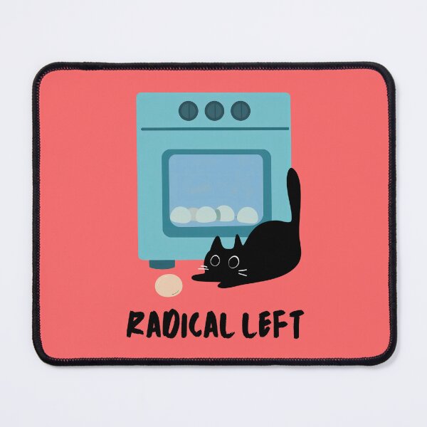 Item preview, Radical Left Baking Cat designed and sold by Volt Junkies.