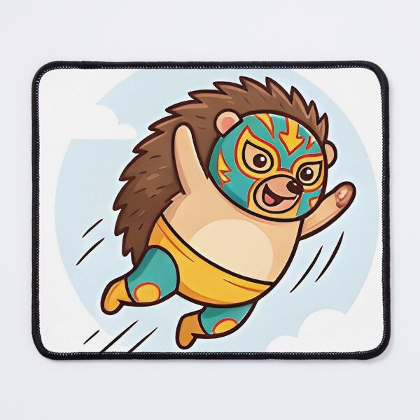Item preview, wrestling man flying designed and sold by sirenssa.