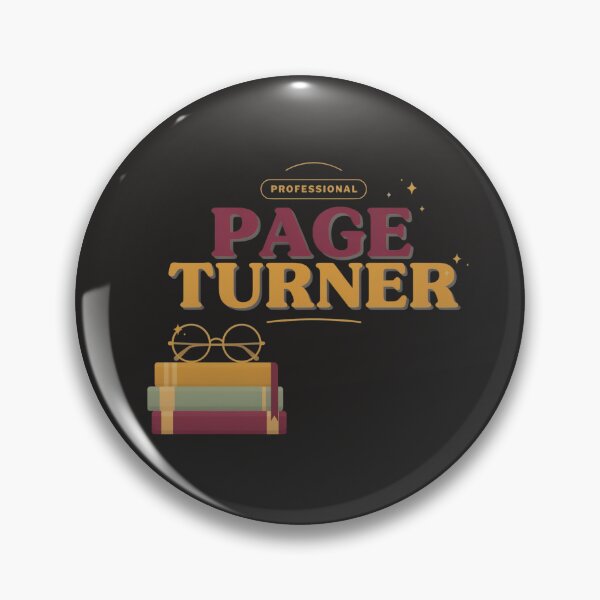 Item preview, Professional Page Turner Cute Book Lover Reading Design designed and sold by GiftLore Studio.